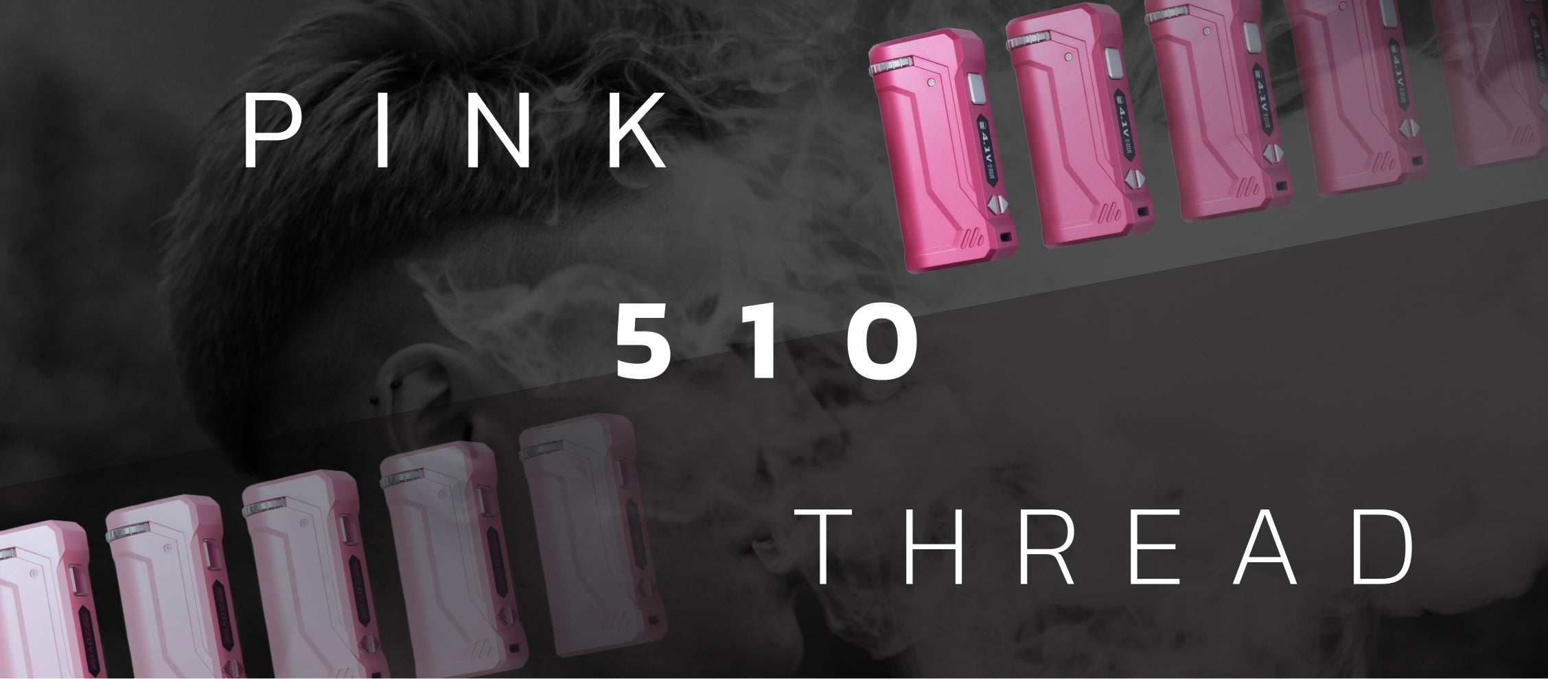 Pink 510 Thread Battery: Stylish Picks for Aesthetic Setups – Yocan  Vaporizer