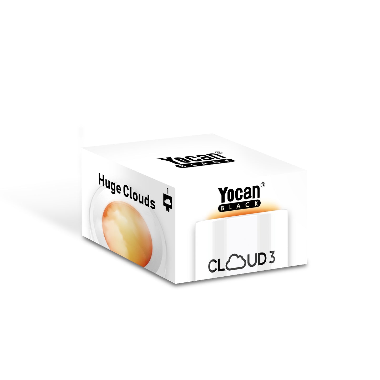Yocan Black Cloud 3 Coil - 1 piece box