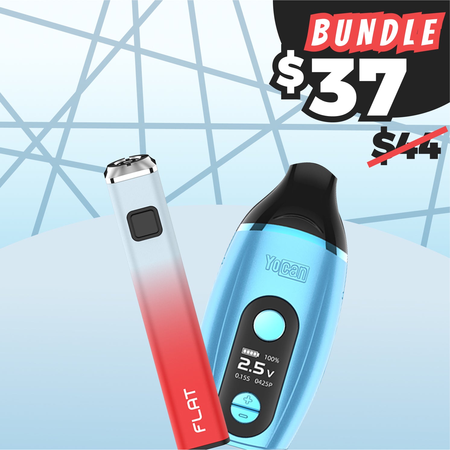 Yocan FLAT x Iris Bundle