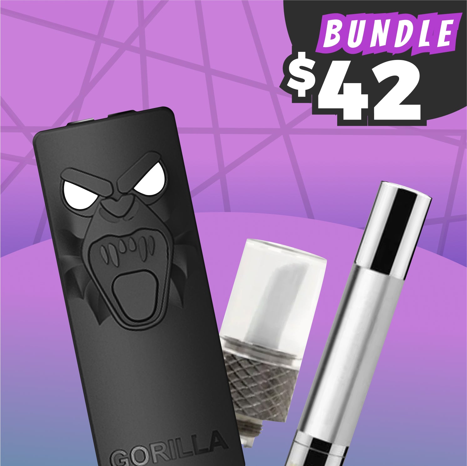 Yocan Kodo Animal Black Gorilla + Atomizer BUNDLE Yocan Vaporizer Yocan Kodo Animal Black Gorilla + Atomizer BUNDLE Yocan Vaporizer