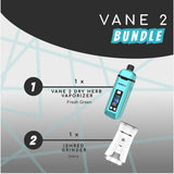 Yocan Vane 2 + iShred BUNDLE - Fresh Green