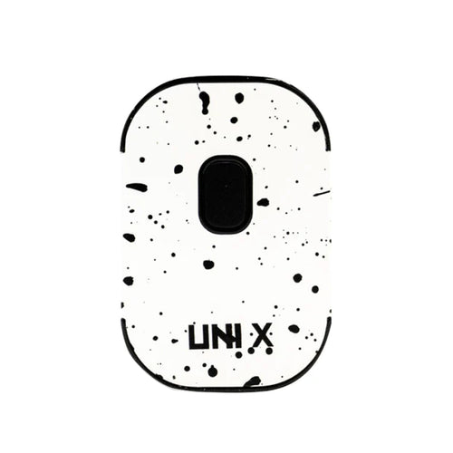 White Black Spatter