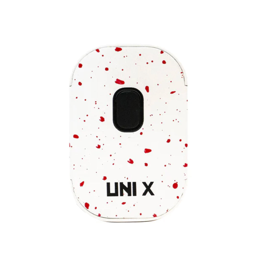 Wulf Mods UNI X Cartridge Vaporizer - white red spatter