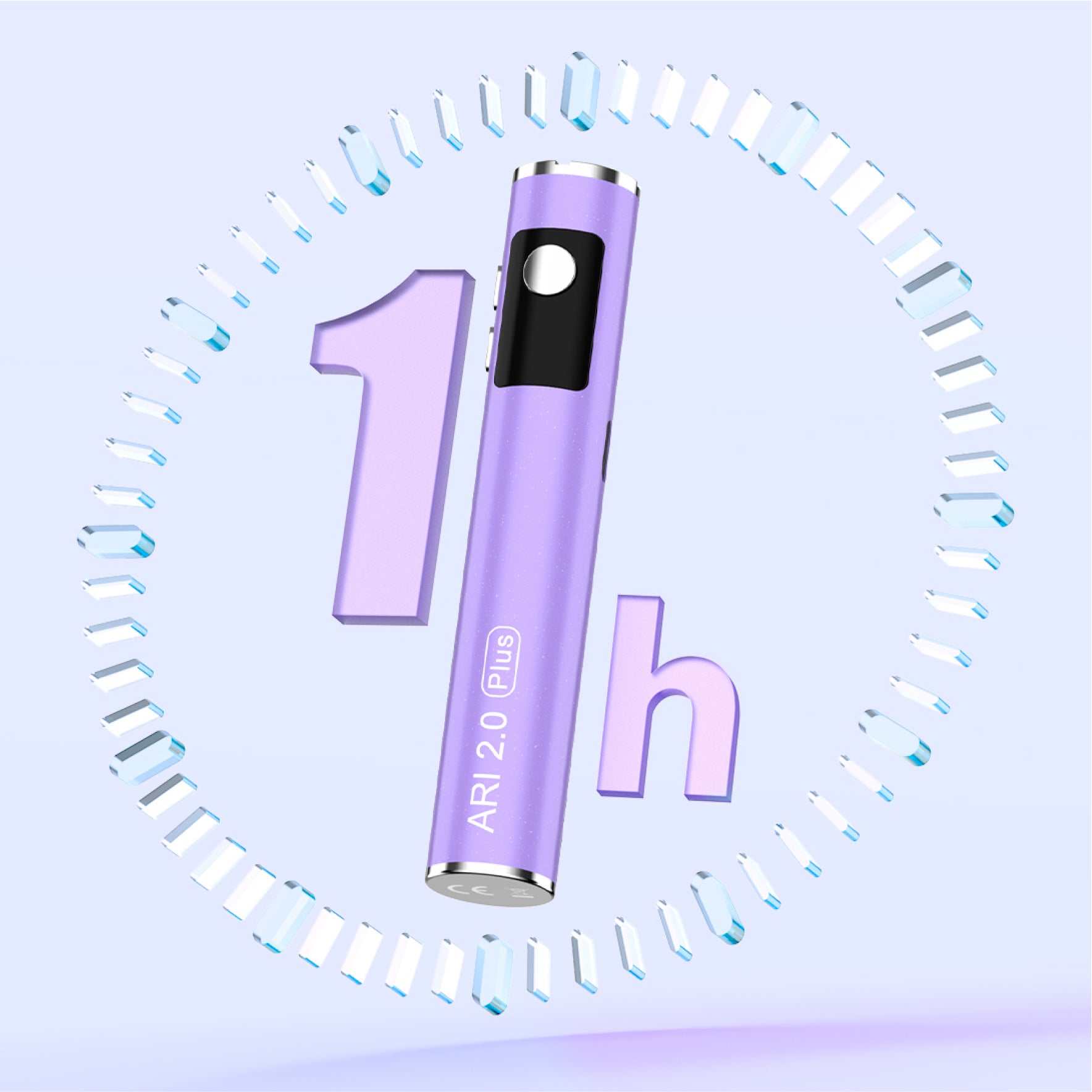 Yocan ARI 2.0 Dab Pen Battery features