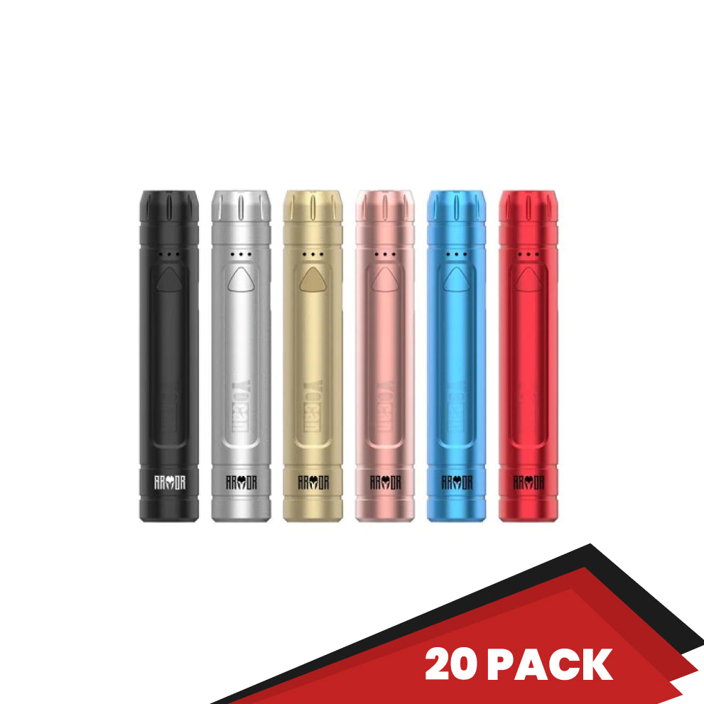 Yocan Armor Battery - mixed colors - 20 pack-wh