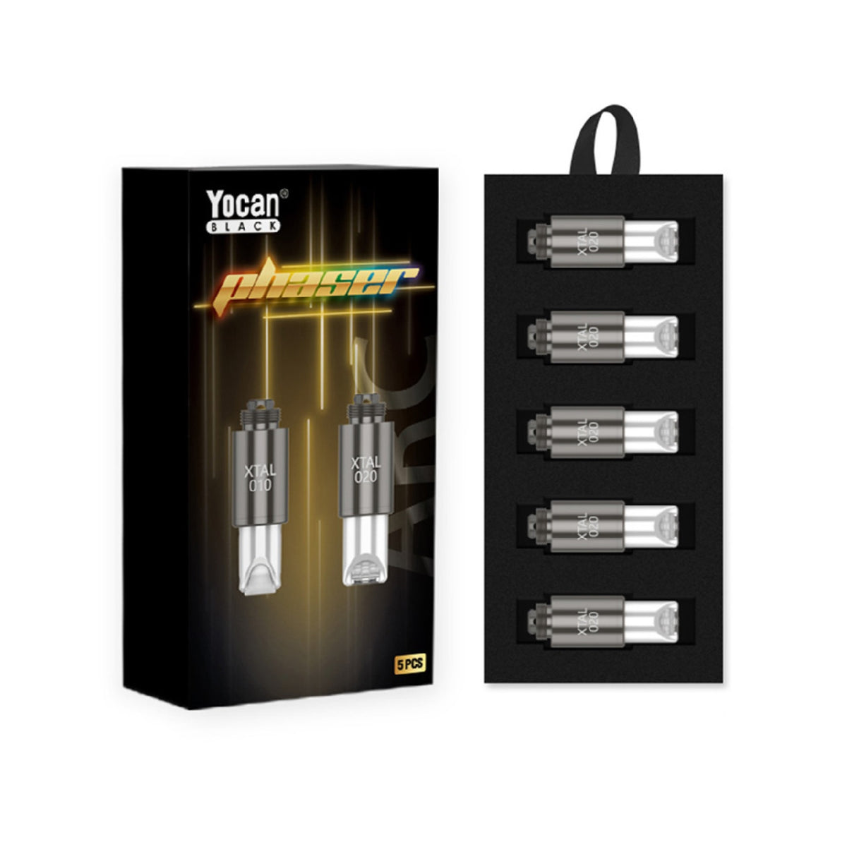 Yocan Black Phaser Arc Replacement XTAL Coil - 5 Pieces 020