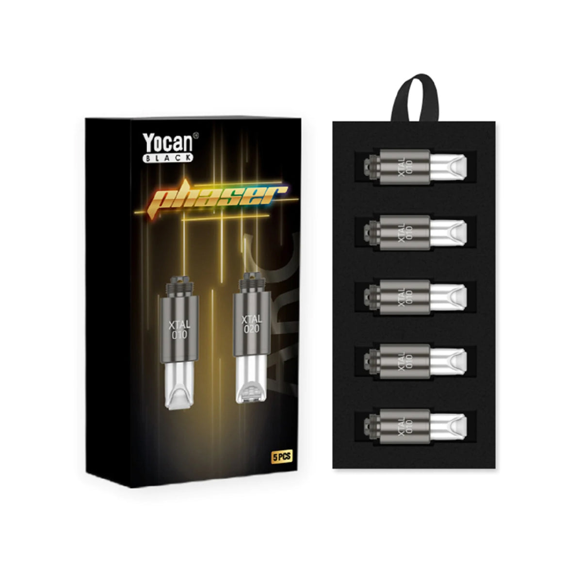 Yocan Black Phaser Arc Replacement XTAL Coil - 5 Pack 010