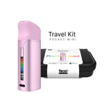 Yocan Black Pocket Mini Full Travel Kit - pink