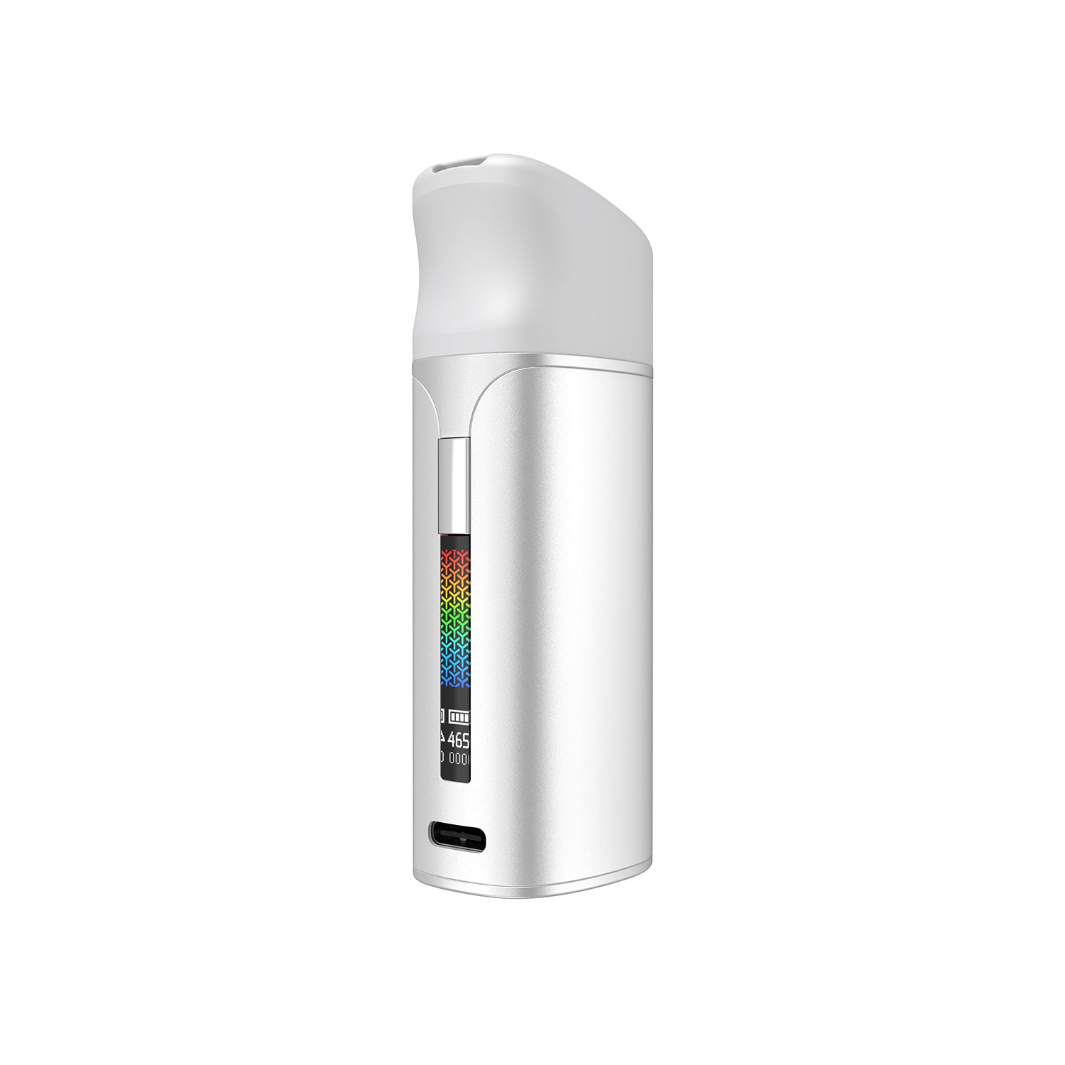 Yocan Black Pocket Mini Dab Pen Vaporizer - silver
