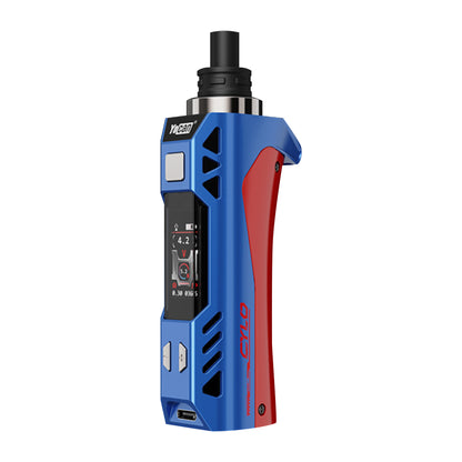 Yocan Cylo Wax Vaporizer - blue-red