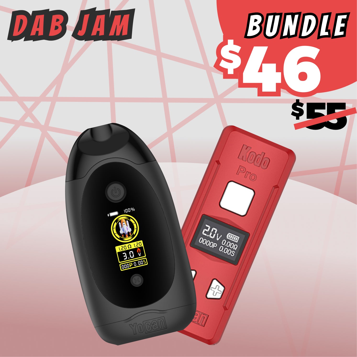 Yocan Dab Jam BUNDLE - Dubb + Kodo Pro