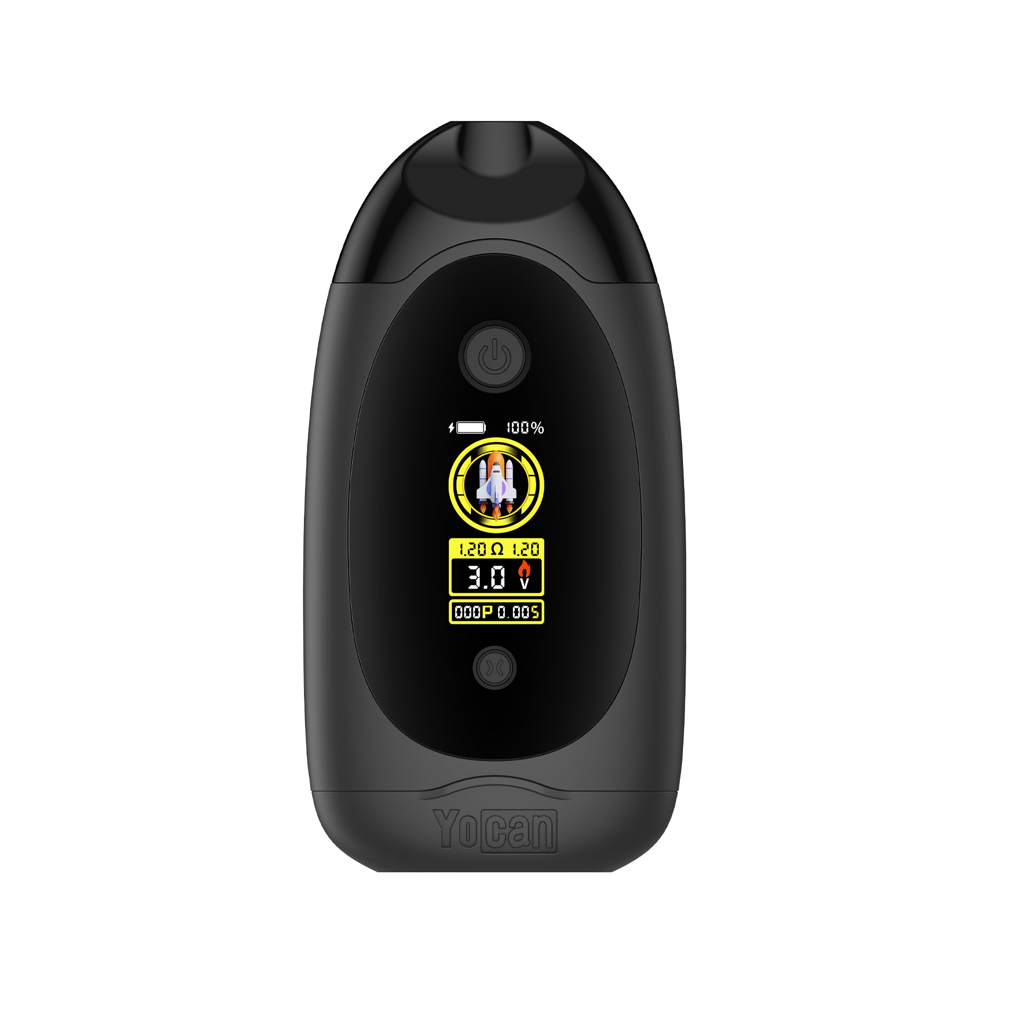 Yocan Dubb 510 Threaded Dual Cartridge Vaporizer - black