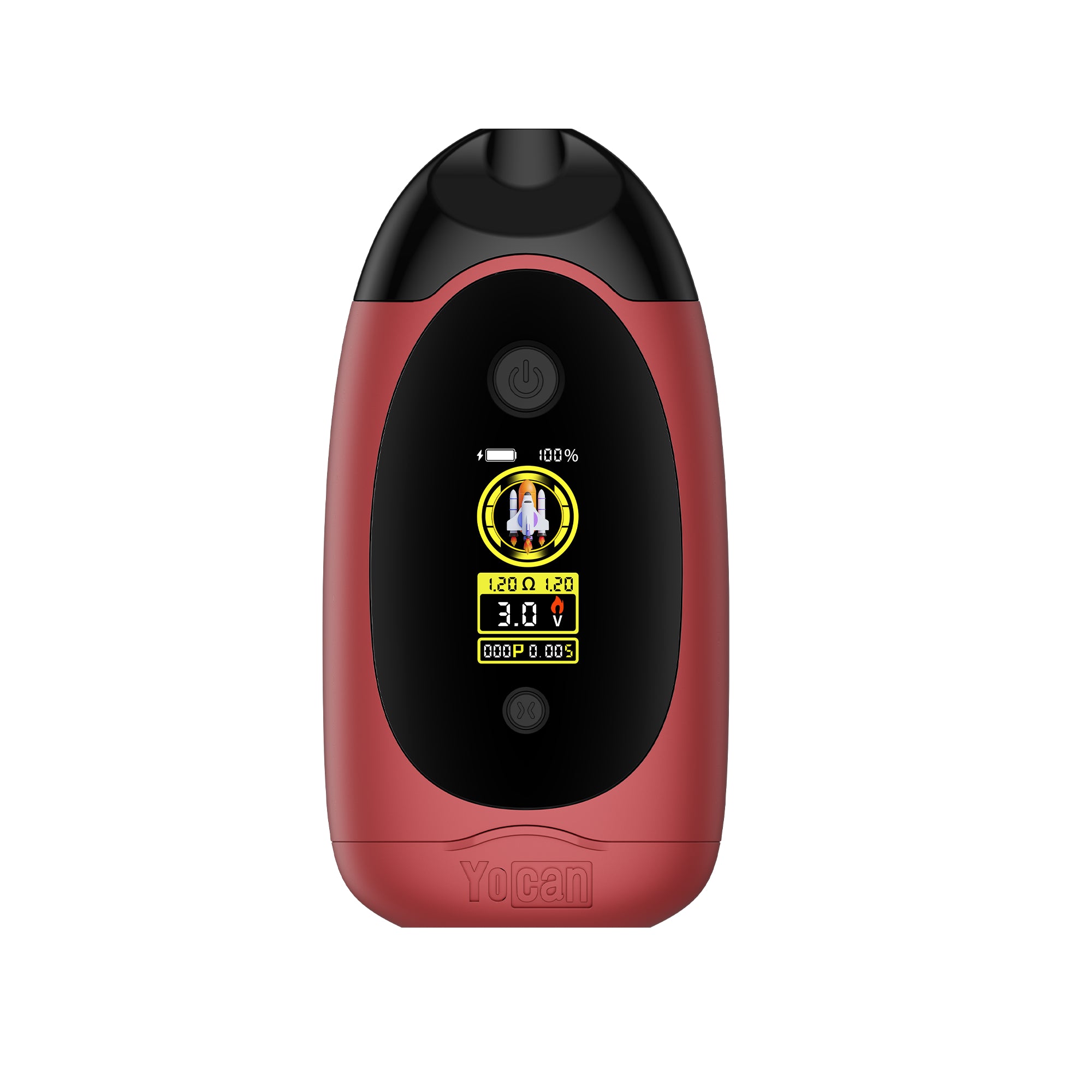 Yocan Dubb 510 Threaded Dual Cartridge Vaporizer - red