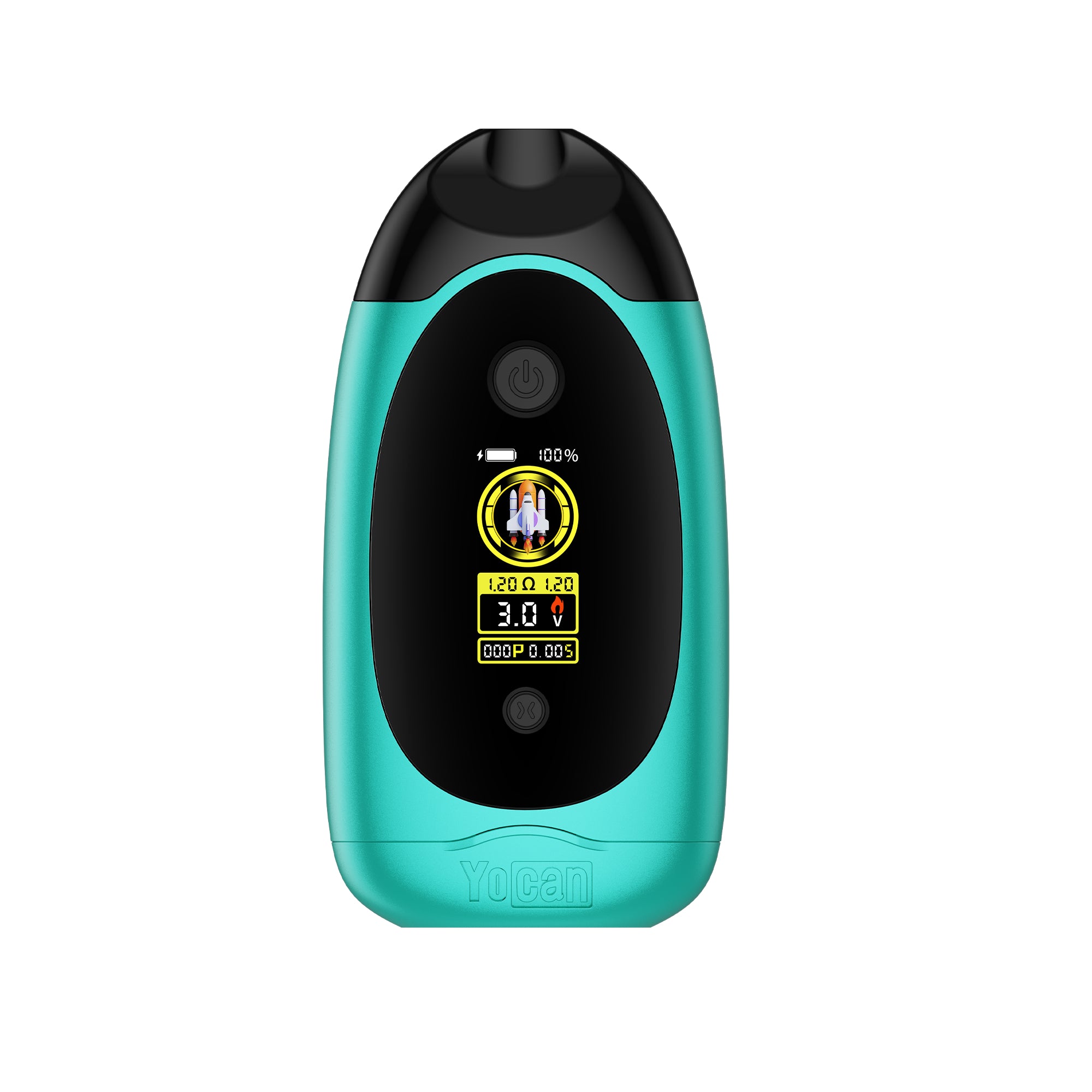 Yocan Dubb 510 Threaded Dual Cartridge Vaporizer - teal