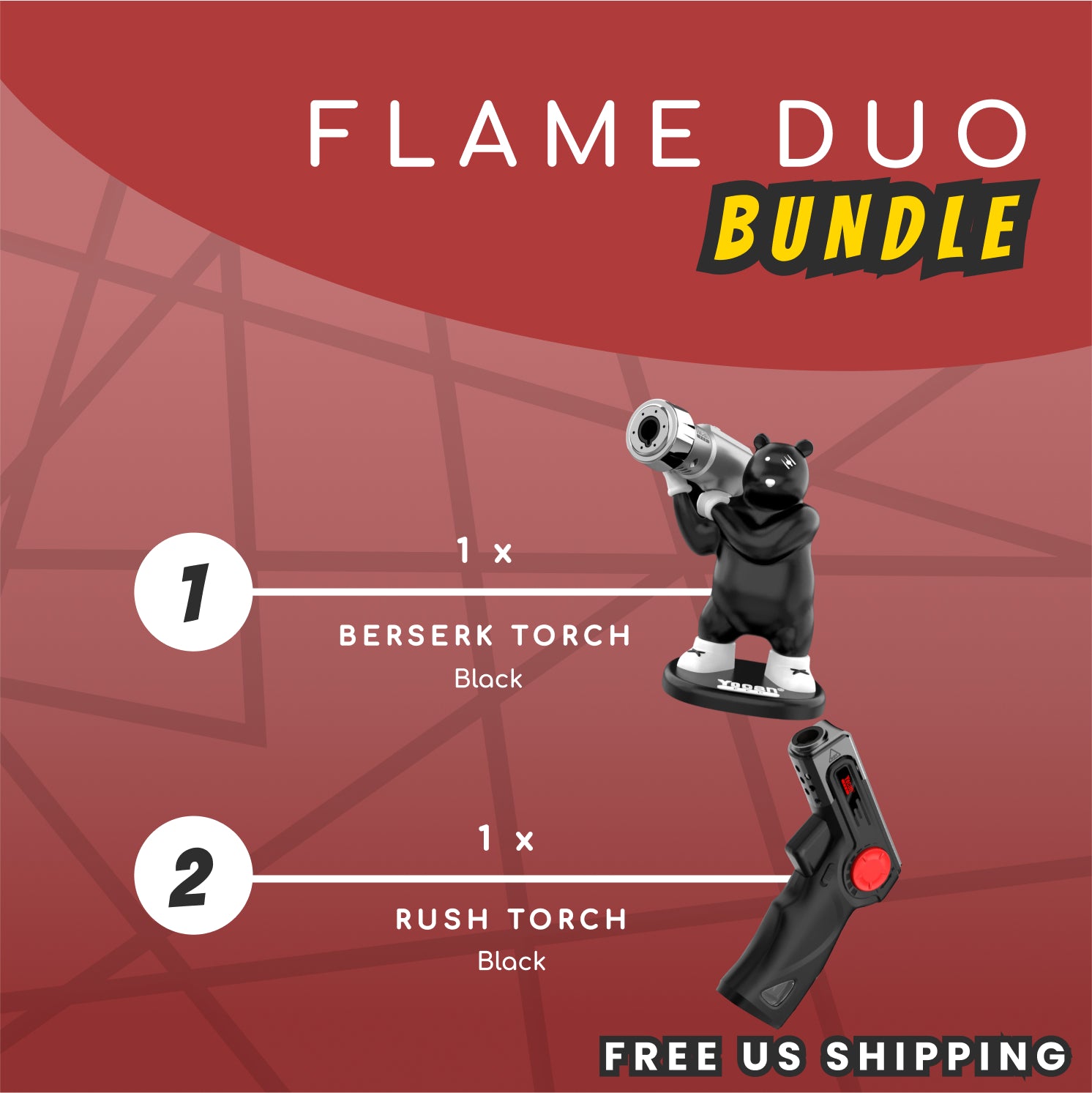 Yocan Flame Duo BUNDLE - Berserk