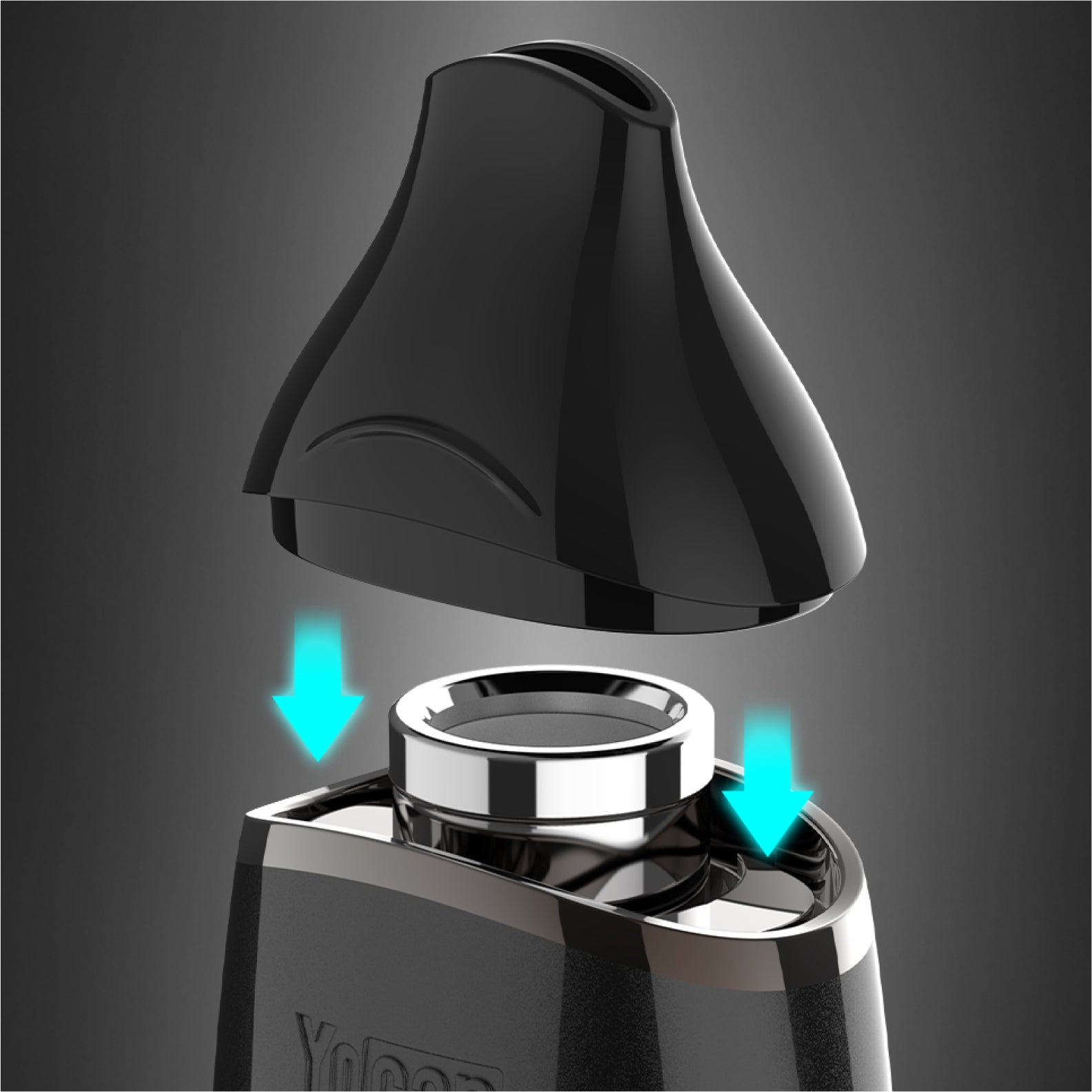 Yocan Iris Wax Vaporizer - mouthpiece
