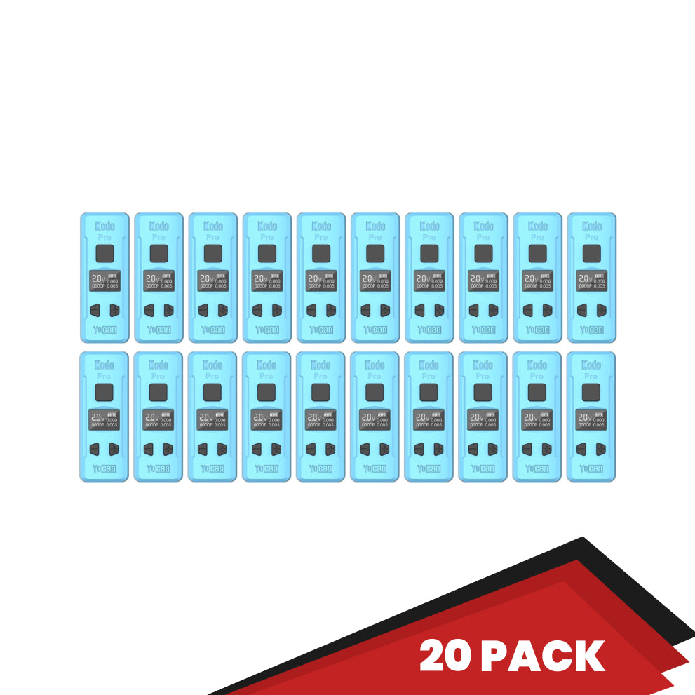 Yocan Kodo Pro Box Mod - Light Blue - 20 Pack-wh