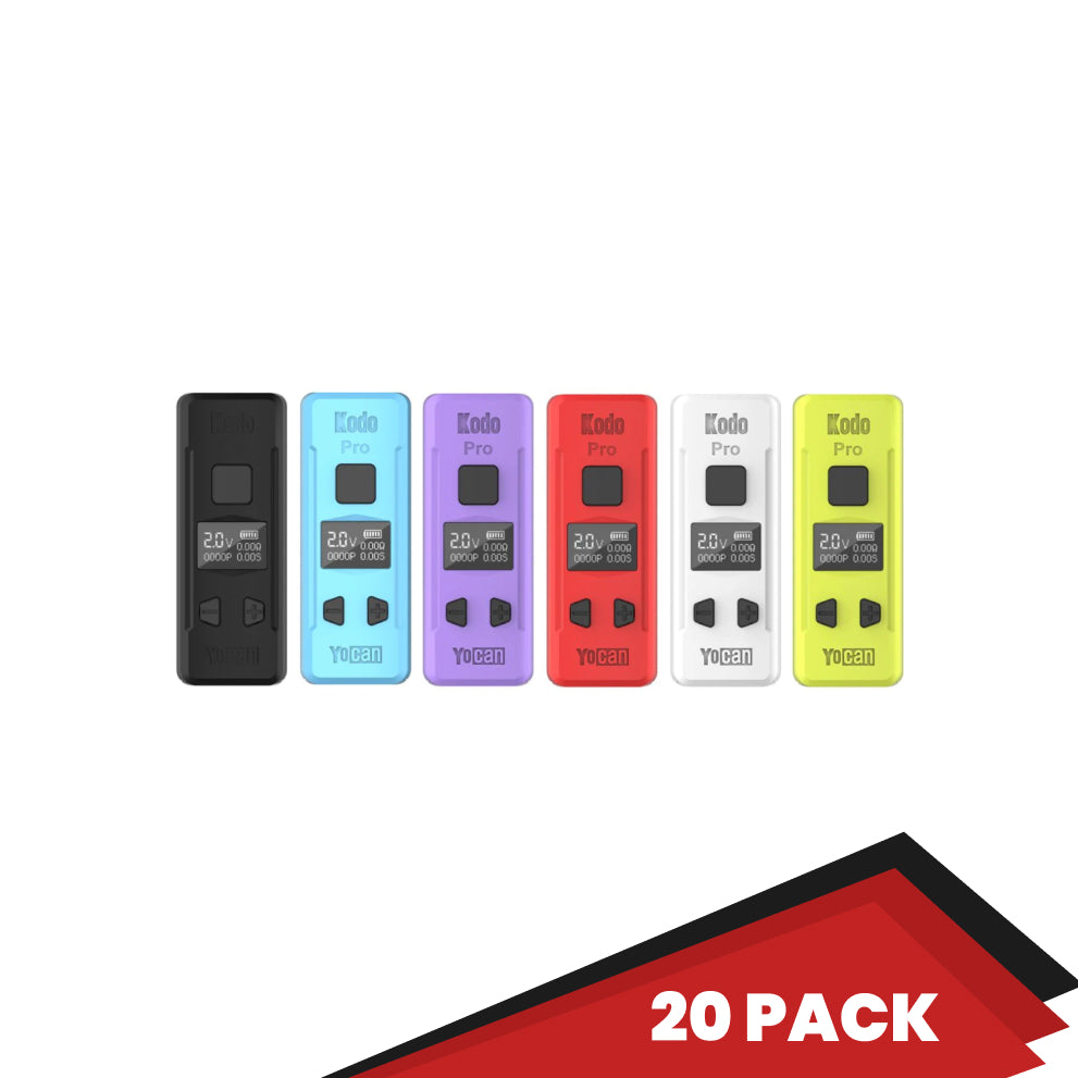Yocan Kodo Pro Box Mod Colors - 20 Pack-wh