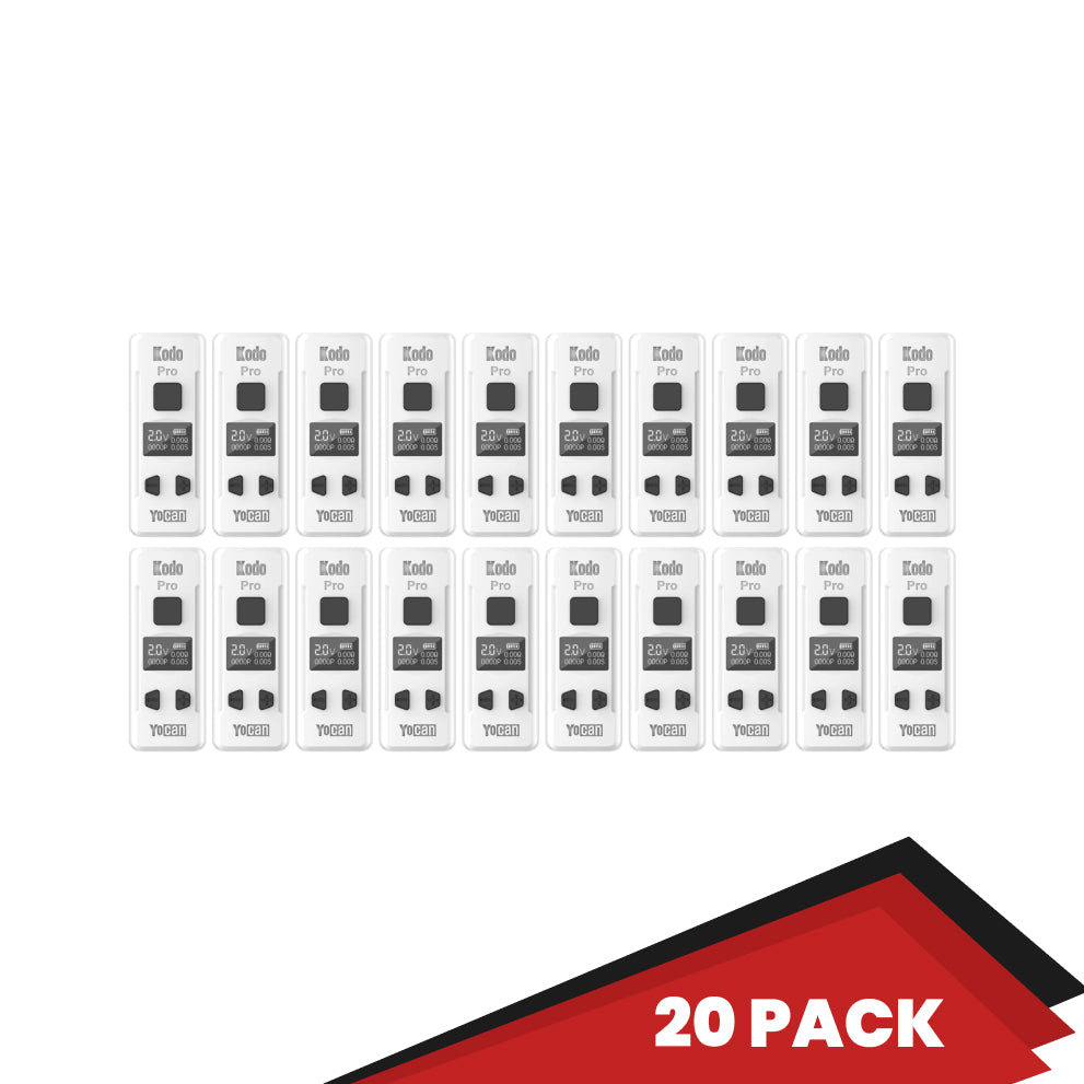 Yocan Kodo Pro Box Mod - White - 20 Pack-wh