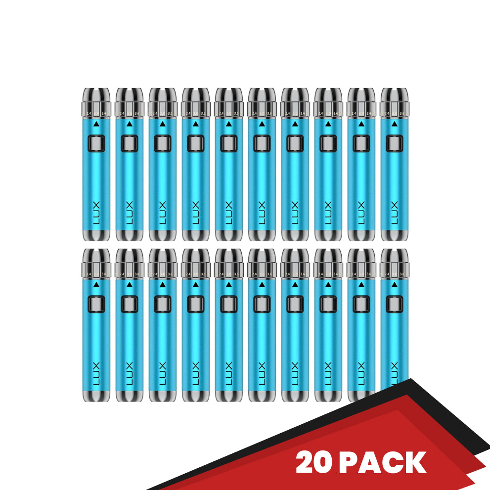 Yocan LUX 510 Threaded Vape Pen Battery - blue - 20 Pack-wh