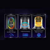 Yocan Orbit 2.0 Dab Pen Vaporizer - features