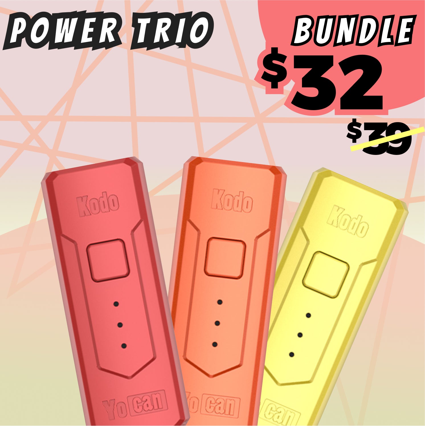 Yocan Power Trio Kodo 2025 BUNDLE - ROY