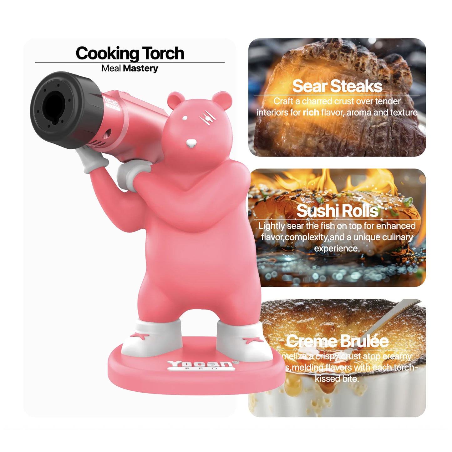 Yocan Red Berserk Torch - features