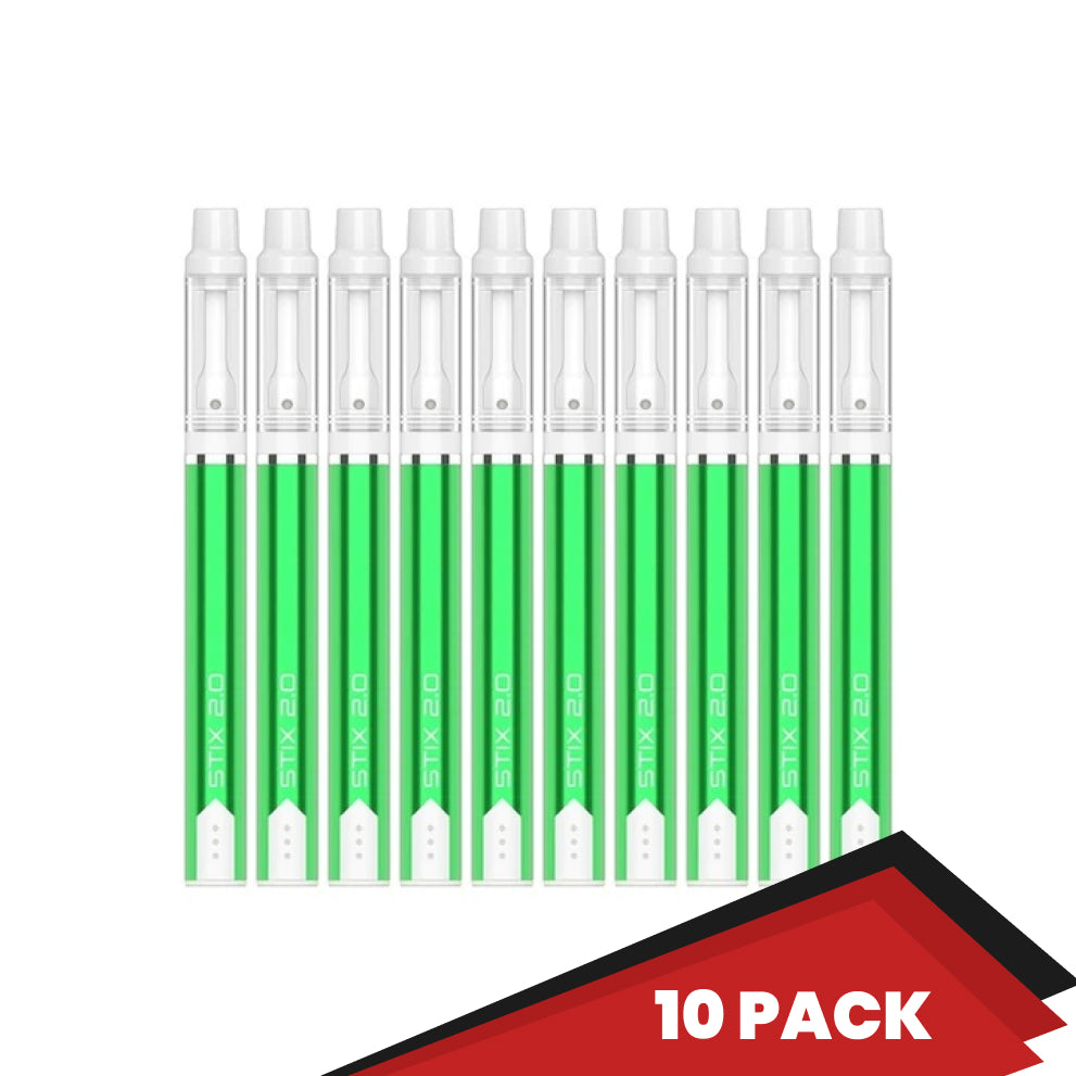 Yocan Stix 2.0 Vaporizer Pen - green - 10 Pack-wh