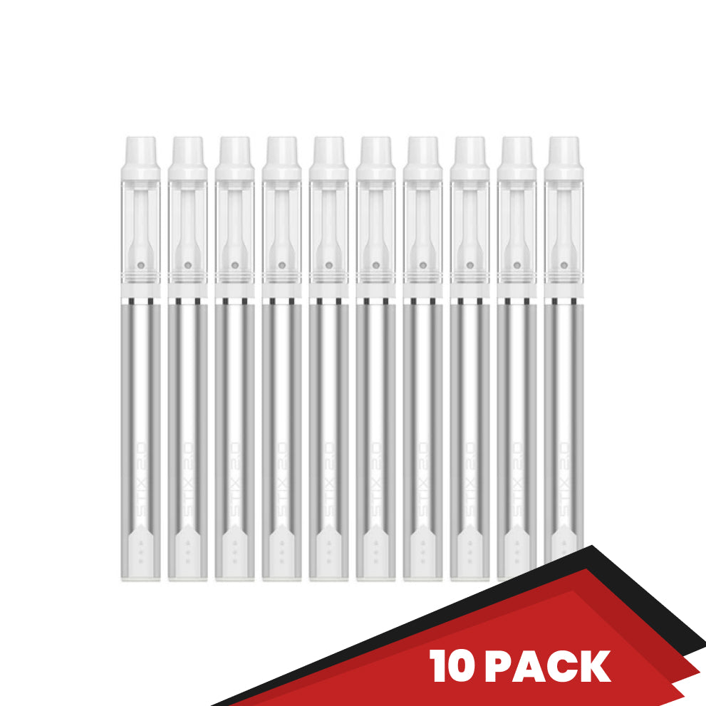 Yocan Stix 2.0 Vaporizer Pen - silver - 10 Pack-wh