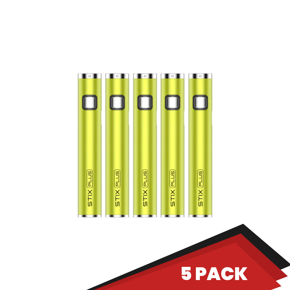 Yocan Stix Plus Battery - yellow - 5 Pack-wh