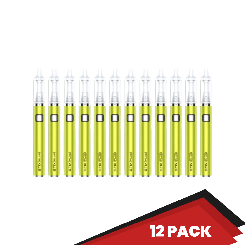 Yocan Stix Plus Vaporizer - yellow - 12 Pack-wh