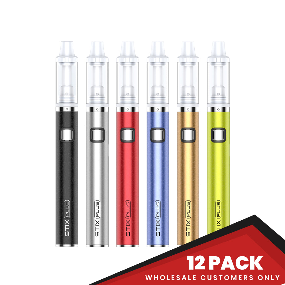 Yocan Stix Plus Vaporizer - mixed - 12 Pack-wh