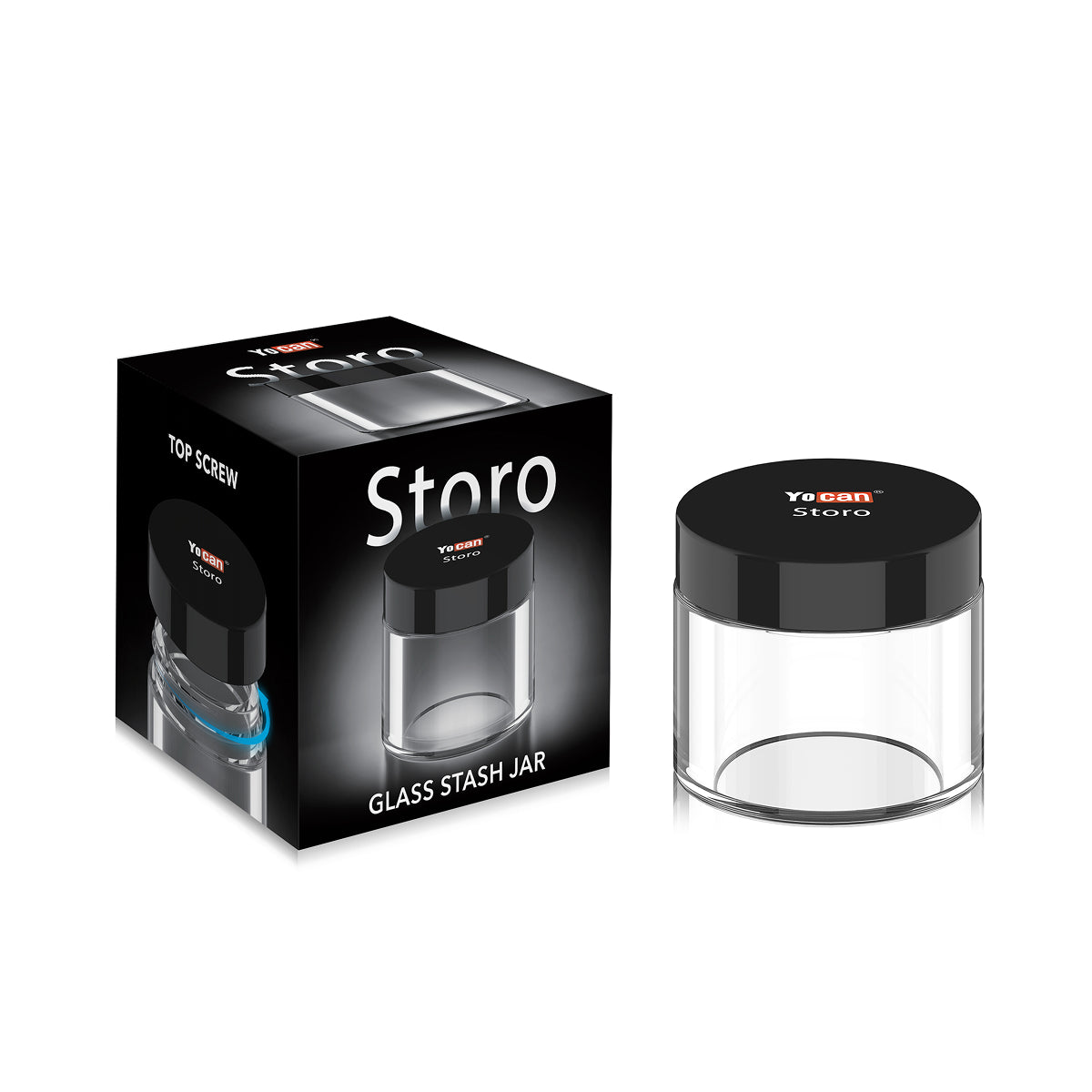 Yocan Storo Glass Stash Jar Box
