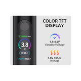 Yocan Ziva 2.0 Dab 510 Thread Battery - features