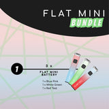 Yocan FLAT Mini Trio Bundle - BWR