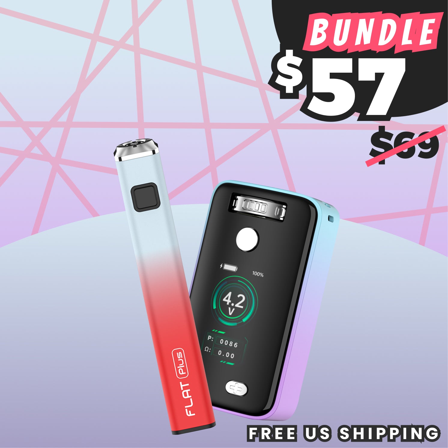 Yocan FLAT Plus x UNI 3.0 Plus Bundle