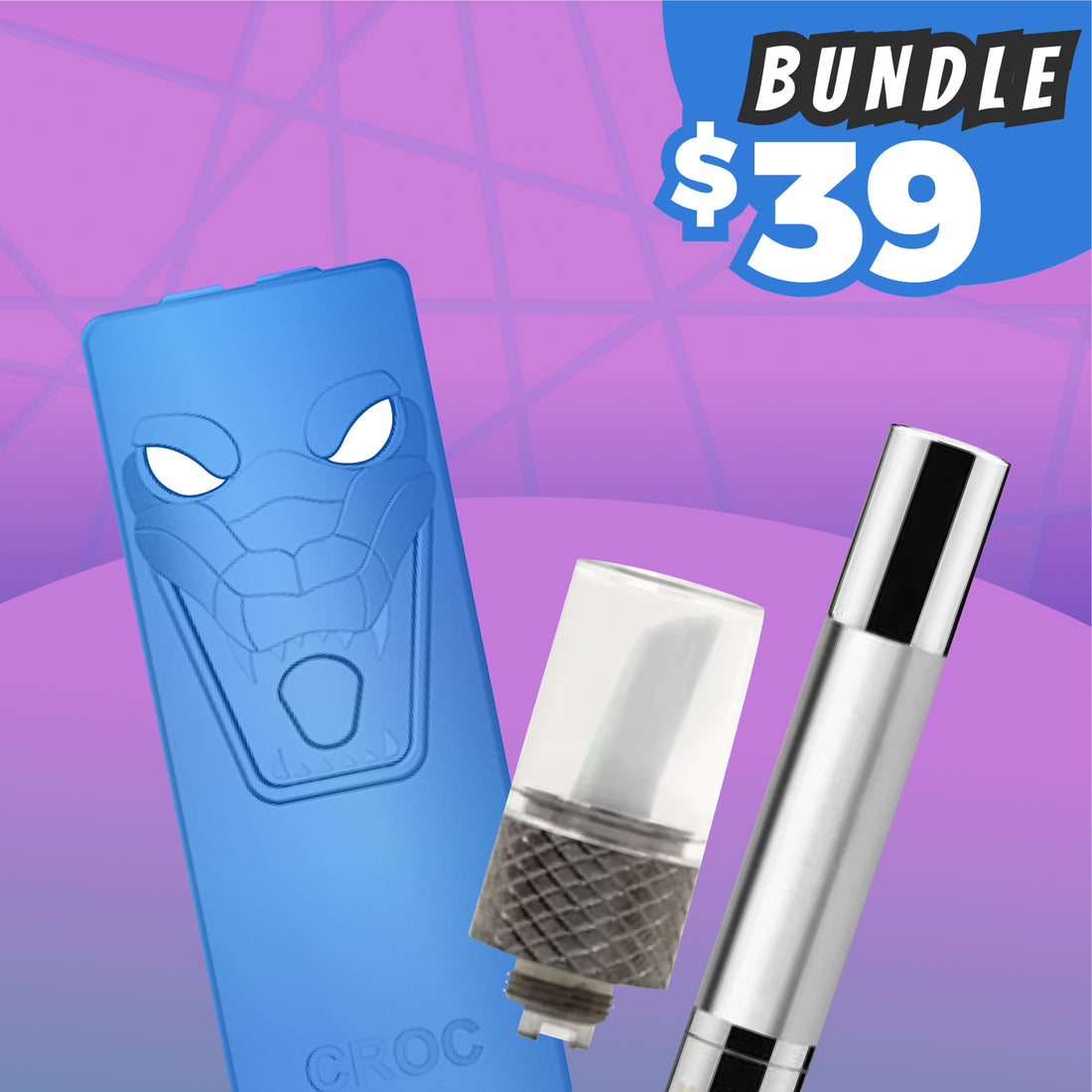 Yocan Kodo Animal BUNDLE - Blue Croc - Yocan Vaporizer