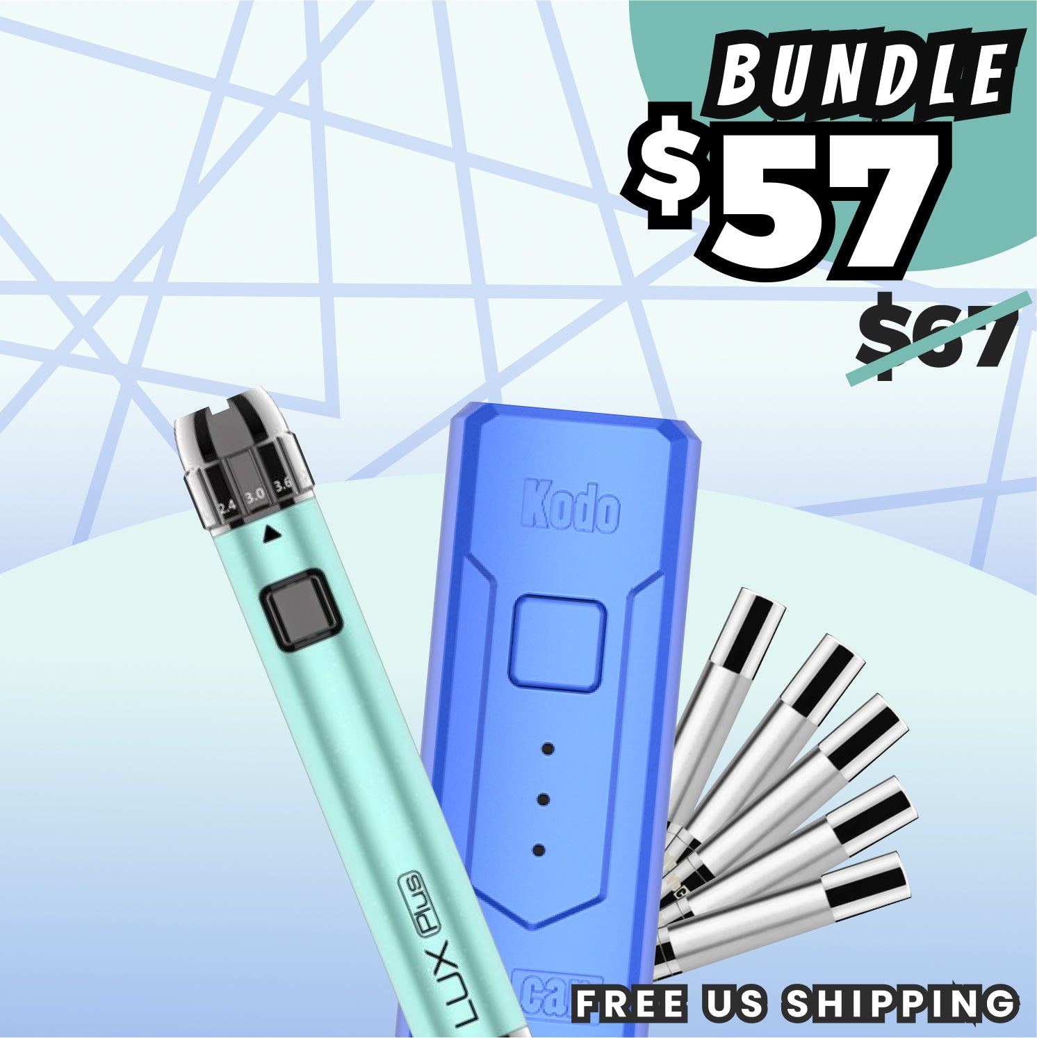 Yocan LUX Plus Teal x Kodo Bundle – Yocan Vaporizer
