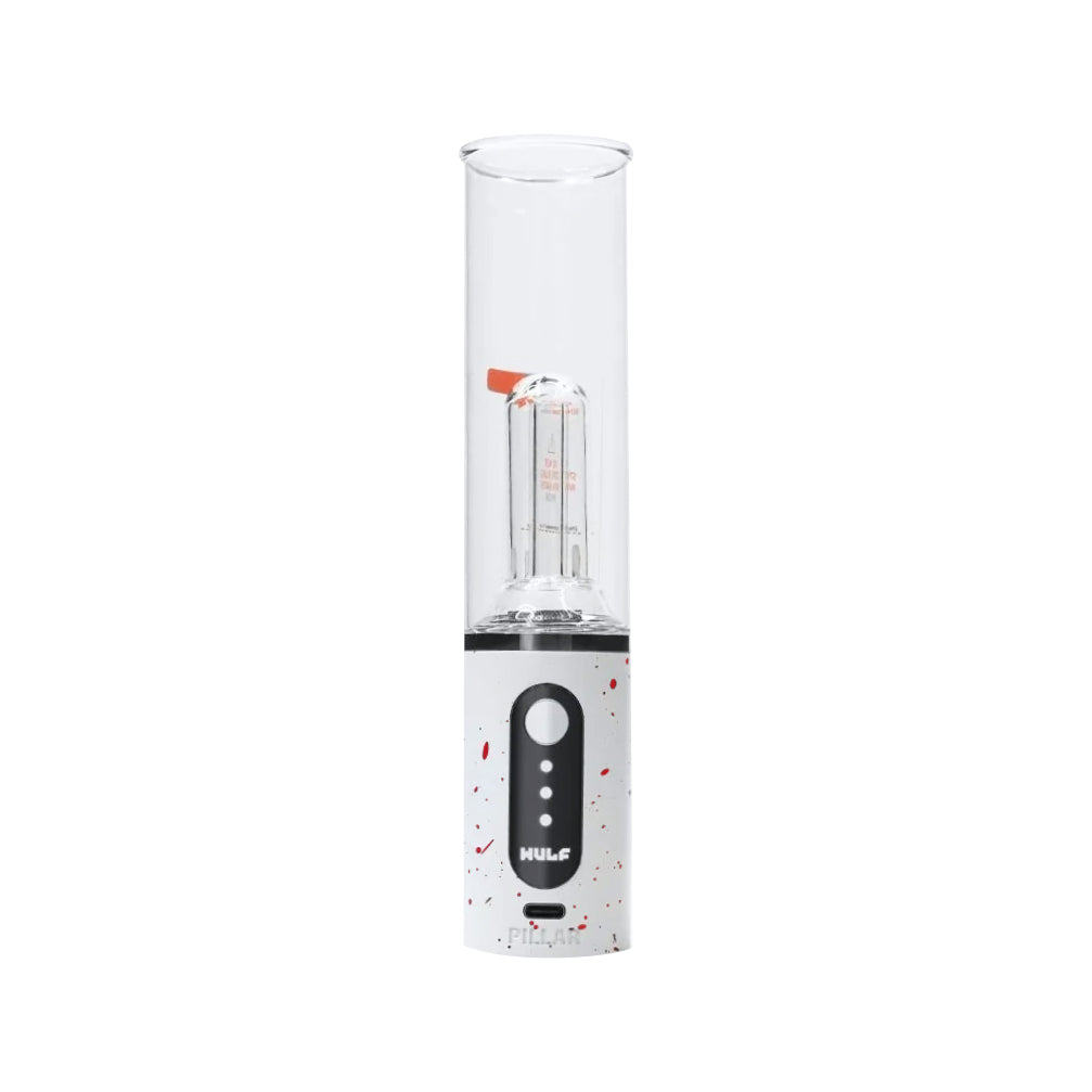 Yocan Pillar E-Rig - white/red spatter