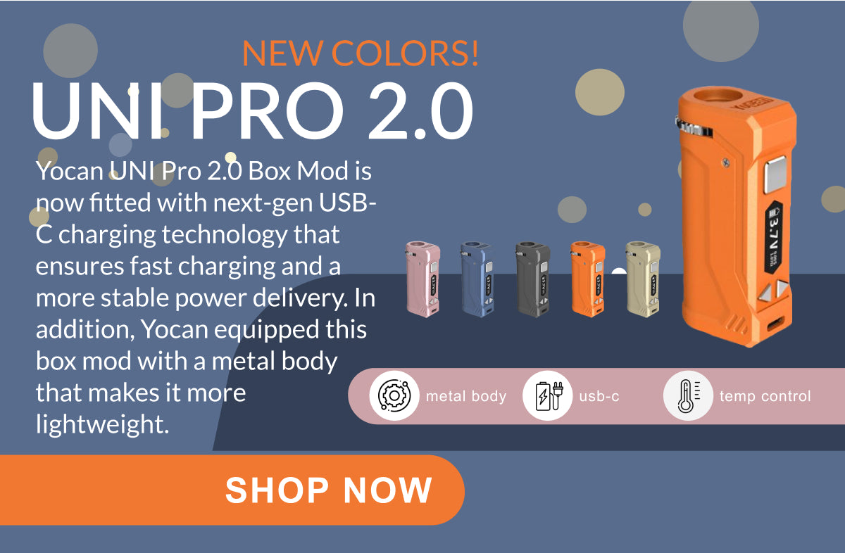 Yocan UNI Pro 2.0 Box Mod - new colors