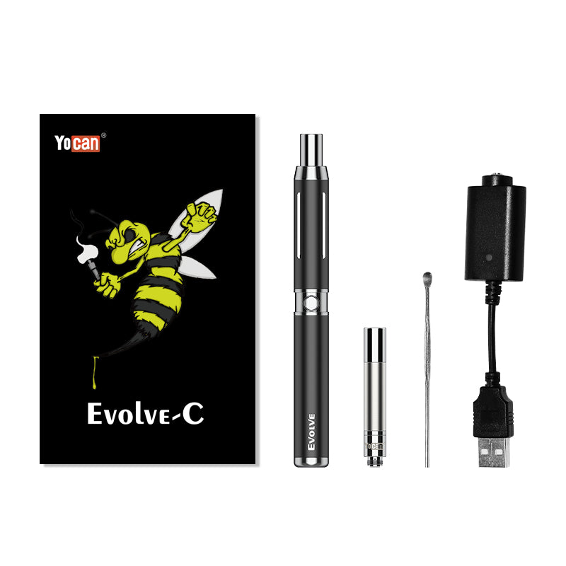 Yocan Evolve Wax Vaporizer Pen Kit - Copper Mountain Hemp Traders