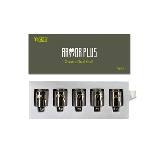 Yocan Armor Plus Quartz Dual Coils 5 Pieces