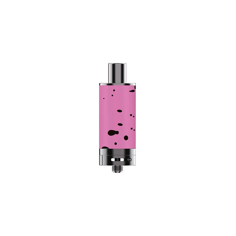 Wulf Mods Evolve Plus XL Duo Dry Atomizer Pink Black Spatter