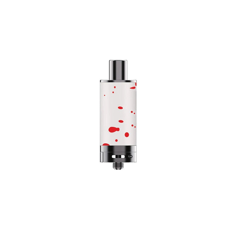 Wulf Mods Evolve Plus XL Duo Dry Atomizer White Red Spatter