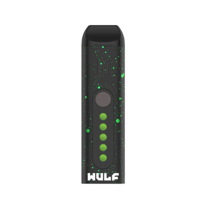 Wulf Mods Flora Dry Herb Vaporizer - black green spatter