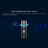 Yocan LUX 510 Threaded Vape Pen Battery features