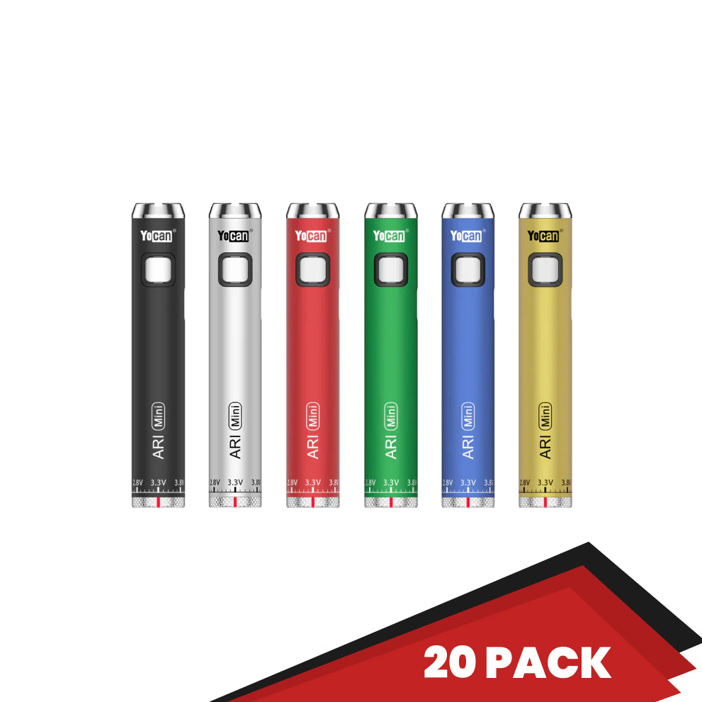 Yocan ARI Mini Dab Pen Battery - 20 Pack-wh