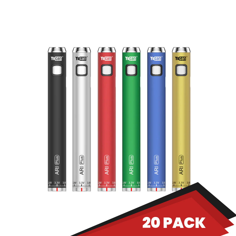 Yocan ARI Plus Dab Pen Battery - 20 Pack-wh