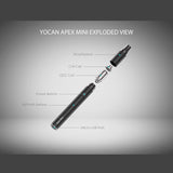 Yocan Apex Mini Vaporizer Exploded View