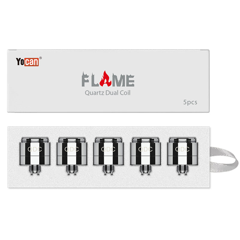 Yocan FLAME Quartz Dual Coil - 5 pieces